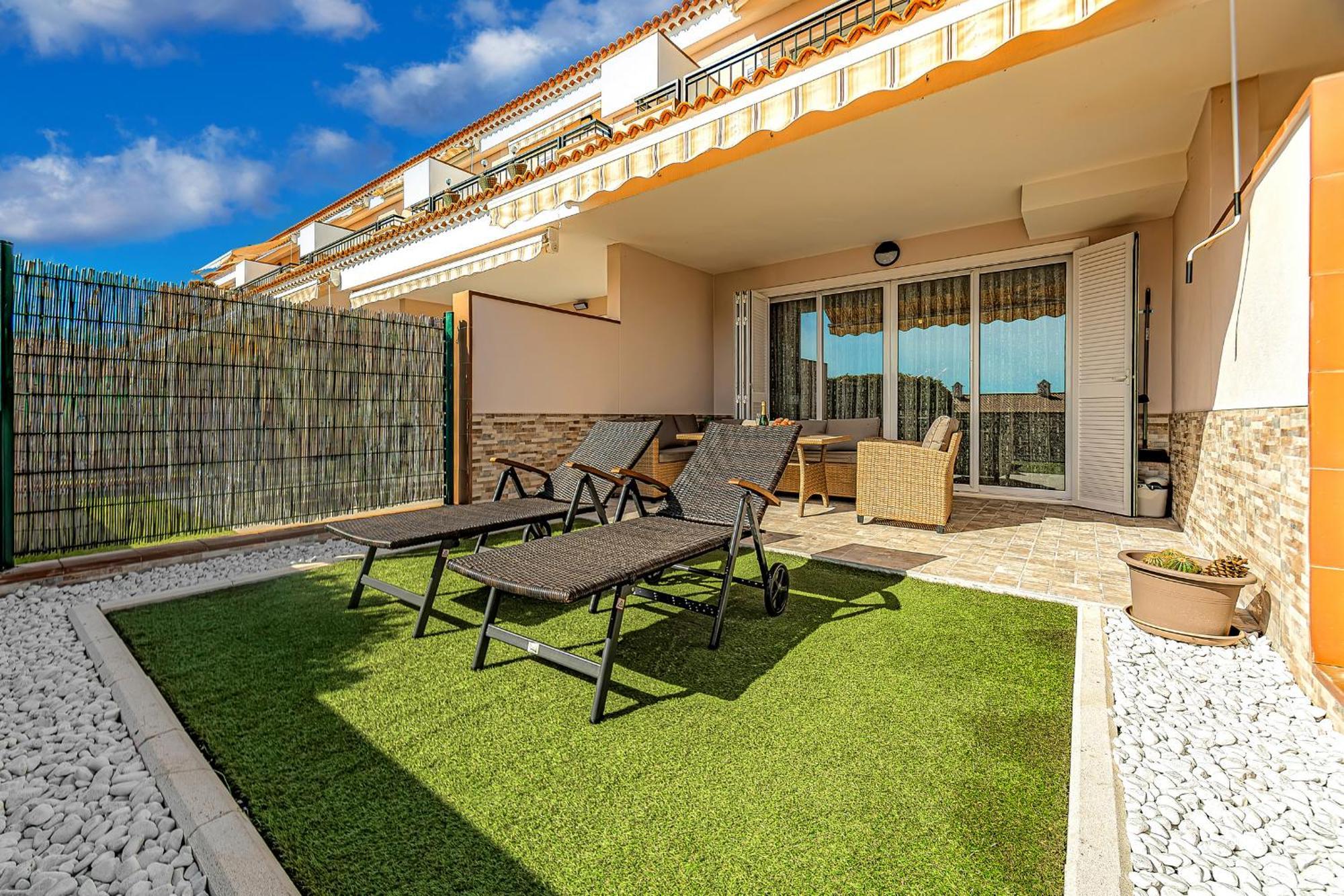 Spacious Ocean View Family Townhouse Puerto de Santiago  Exterior photo